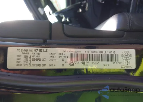 2018 Jeep Grand Cherokee Overland from USA, damaged, VIN 1C4RJFCT1JC314558